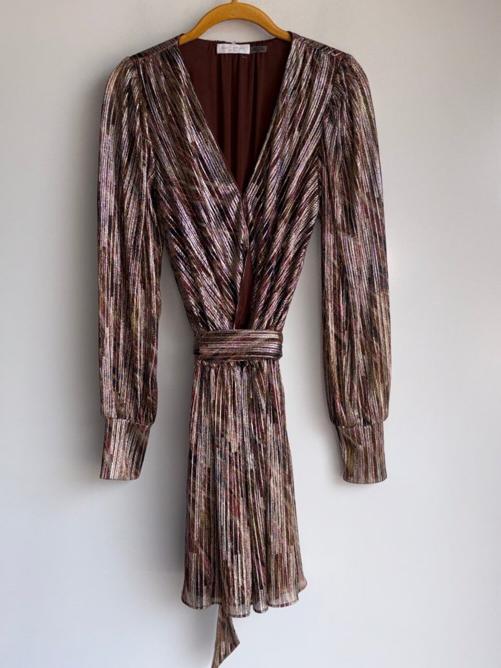 Ramy Brook Metallic Mini Dress Size XS